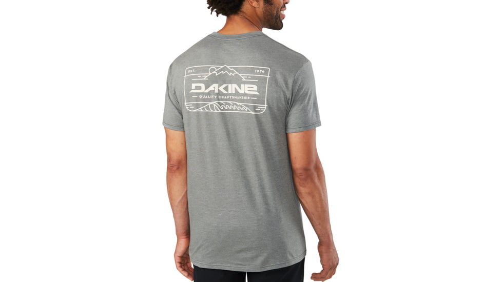 Dakine Peak To Peak T-Shirt - Mens, Platinum Heather, 2XL, 10001540-P-91M-XXL