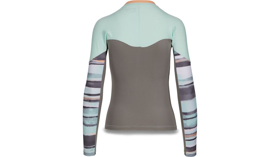 Dakine Persuasive Snug Fit Long Sleeve - Womens, Pastel Current, Small, 10002335-PASTELCRNT-S
