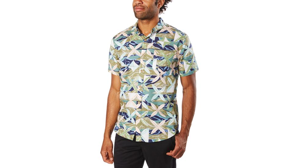Dakine Plate Lunch S-S Woven, ISLAND BLOOM, XXL, 10001641-ISLLOM-XXL