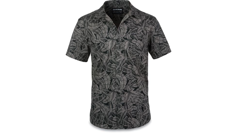 Dakine Poipu S-S Woven, BLACK STENCIL PALM, M, 10001175-LKSTLM-M