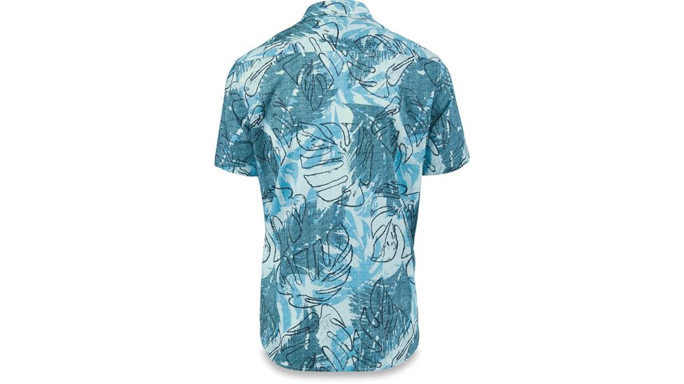 Dakine Poipu S-S Woven, SKY BLUE WASHED PALM, S, 10001175-SKLSLM