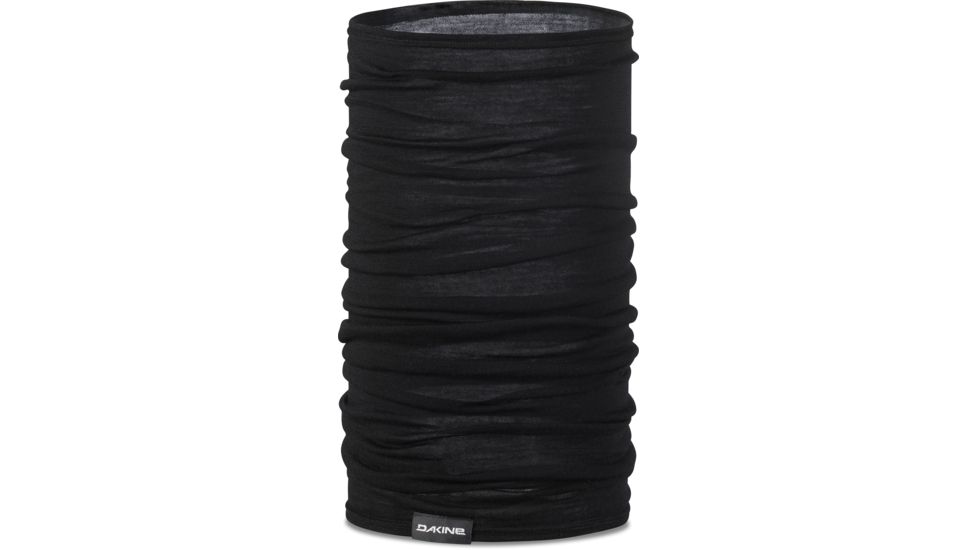 Dakine Prowler Merino Neck Tube, Black, One Size, 10002100-BLACK-91M-OS