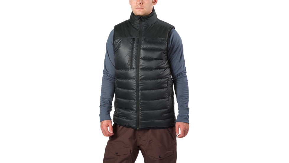 Dakine Recoil Reversible Down Vest - Mens, Black, Extra Large, 10001983-BLACK-91M-XL