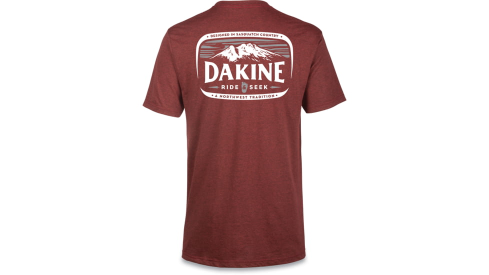 Dakine Ride And Seek T-Shirt - Mens, Brick Blk Heather, Small, 10002133-BRBLKHETHR-91M-S