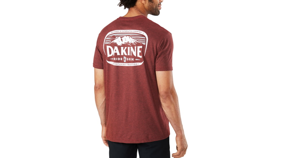 Dakine Ride And Seek T-Shirt - Mens, Brick Blk Heather, Small, 10002133-BRBLKHETHR-91M-S
