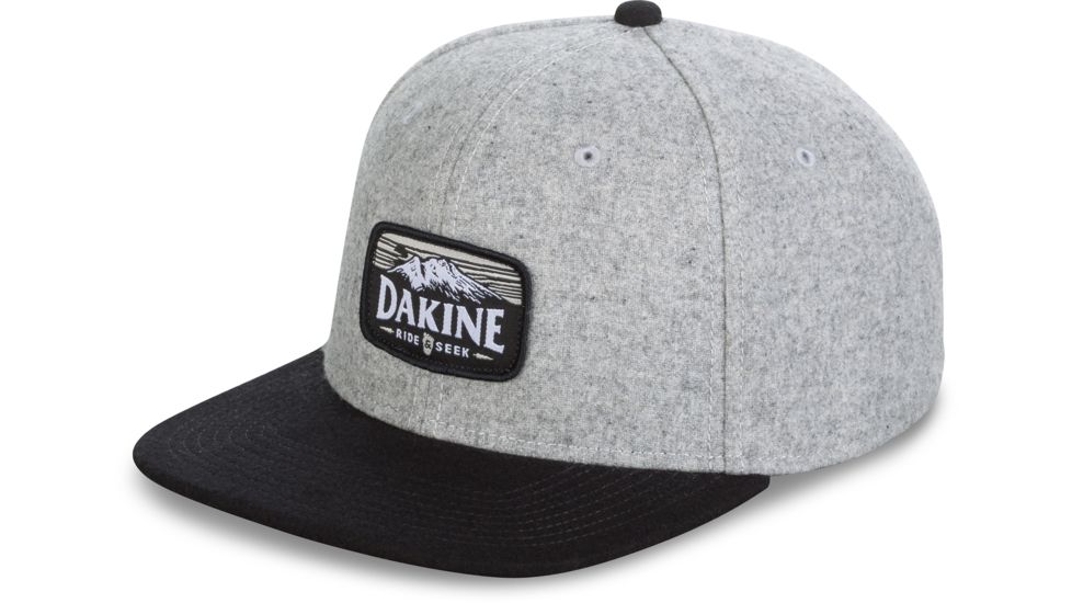 Dakine Ride &amp; Seek Ballcap - Mens, Grey, One Size, 10002101-GREY-91M-OS