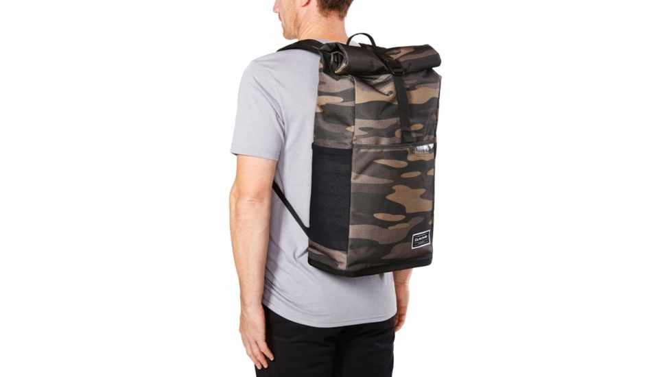 Dakine Section Roll Top Wet/Dry 28L Surf Backpack, Field Camo, OS 10001253-FIELDCAMO-81X-OS