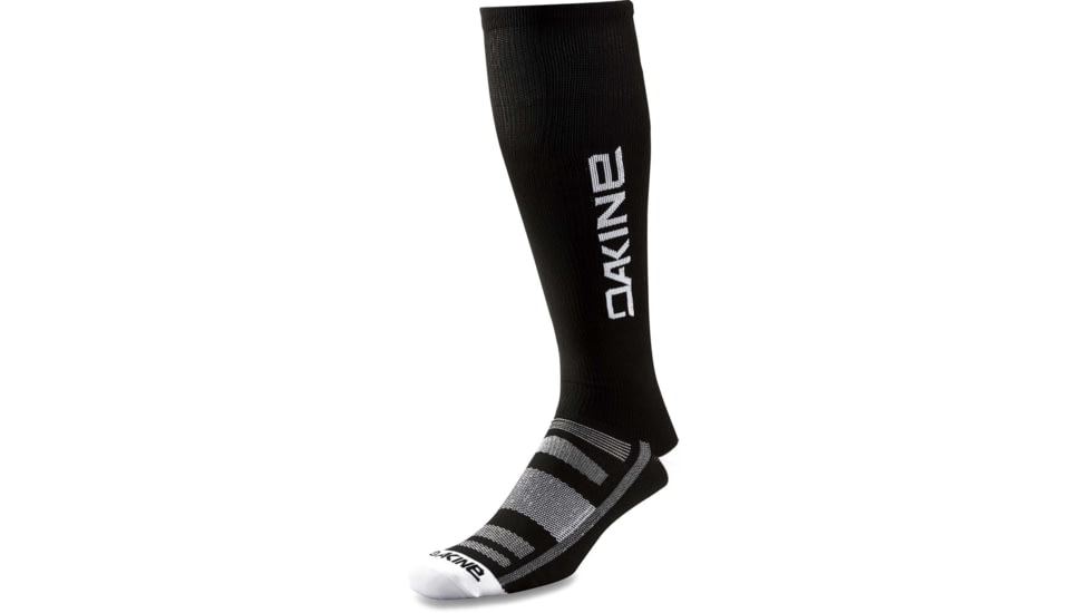 Dakine Singletrack Tall Sock, Black/White, Small/Medium, D.100.5557.060.SM