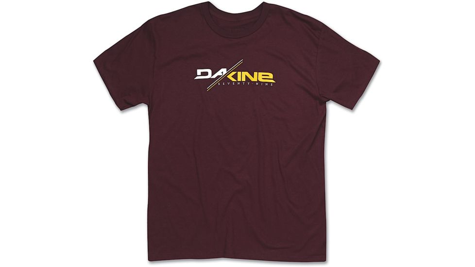 Dakine Split T-Shirt - Men's -Burgundy-X-Large