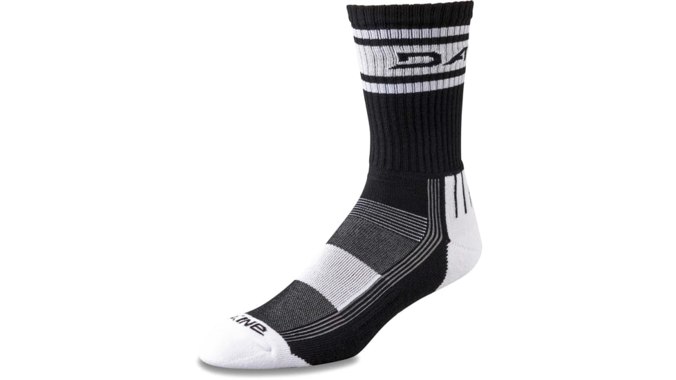 Dakine Step Up Sock, Black/White, Small/Medium, D.100.5372.060.SM