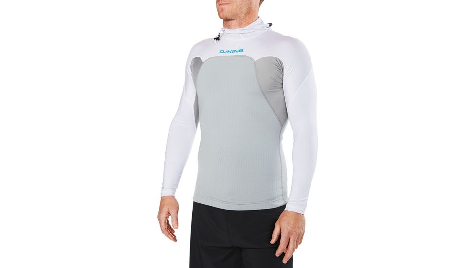 Dakine Storm Snug Fit Hooded L-S, WHITE, S, 10001696-ITE