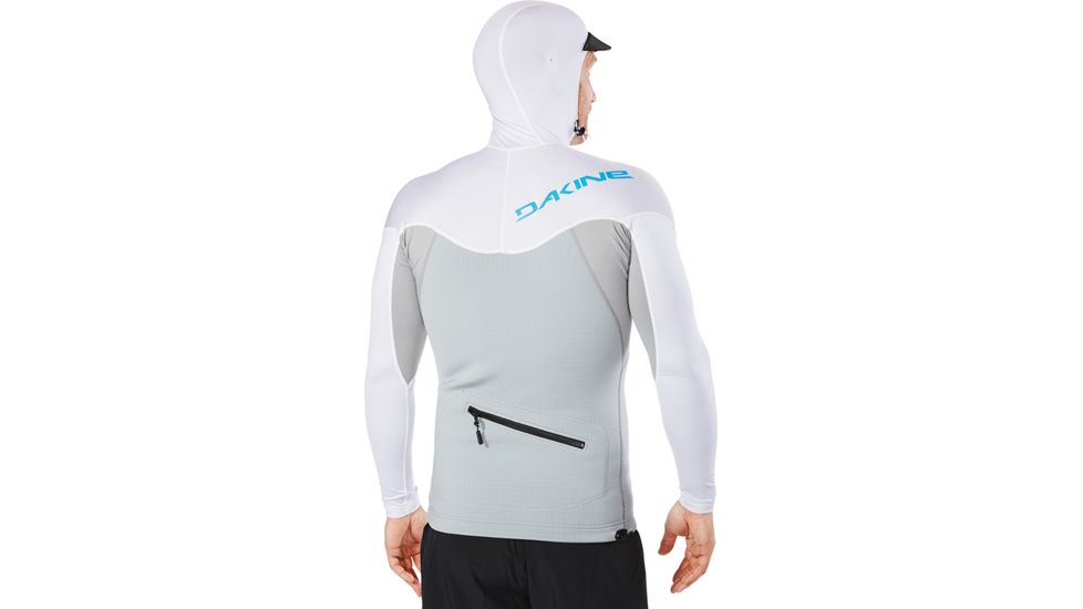 Dakine Storm Snug Fit Hooded L-S, WHITE, S, 10001696-ITE