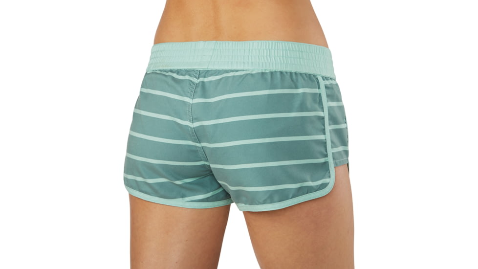 Dakine Suede Insider Boardie - Womens, Coastal Green Stripe, Extra Large, 10001190-G-91M-XL