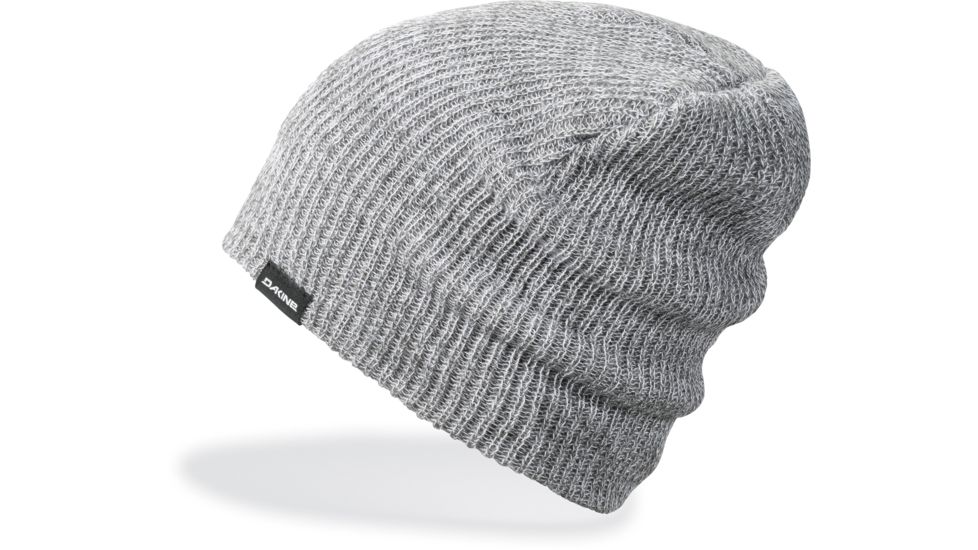 Dakine Tall Boy Heather Beanie - Mens, Charcoal / White, One Size, 10000804-C-71M-OS