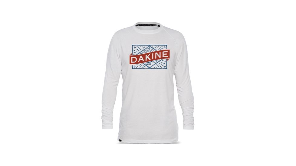 Dakine Tech-T Long Sleeve Shirt - Mens-White Label-Large