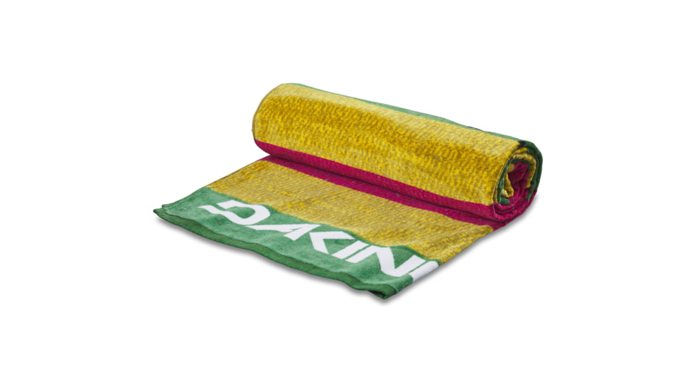 Dakine Terry Beach Towel, Rasta, One Size, D.100.6827.952.OS