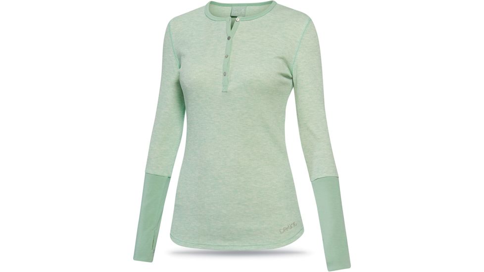 Dakine Thermal Henley - Women's-Grayed Jade Heather-Medium