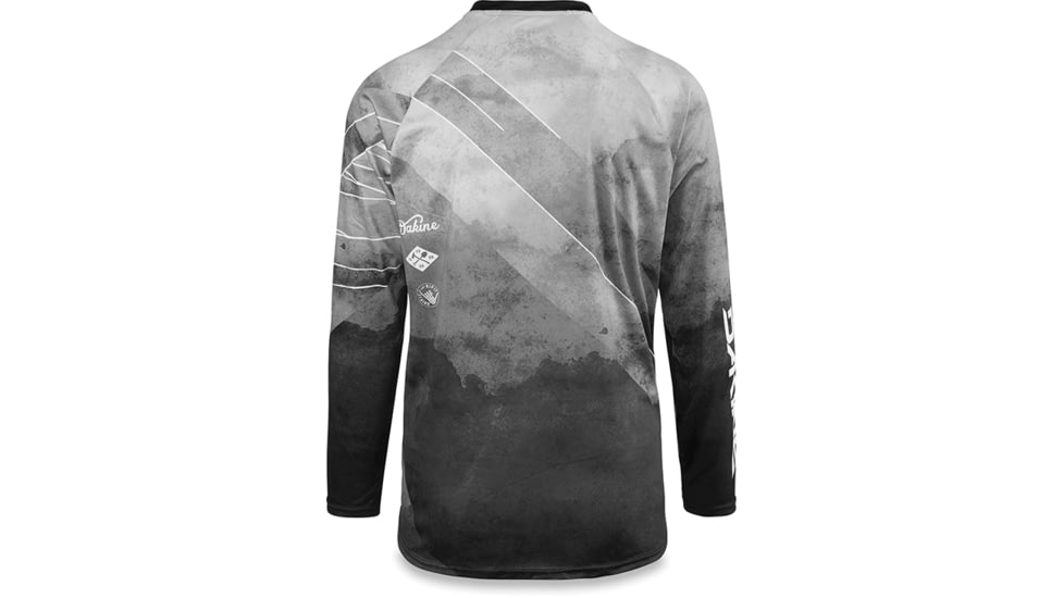 Dakine Thrillium L-S Jersey, BLACK / WHITE, XL, 10001705-LK/IT-XL