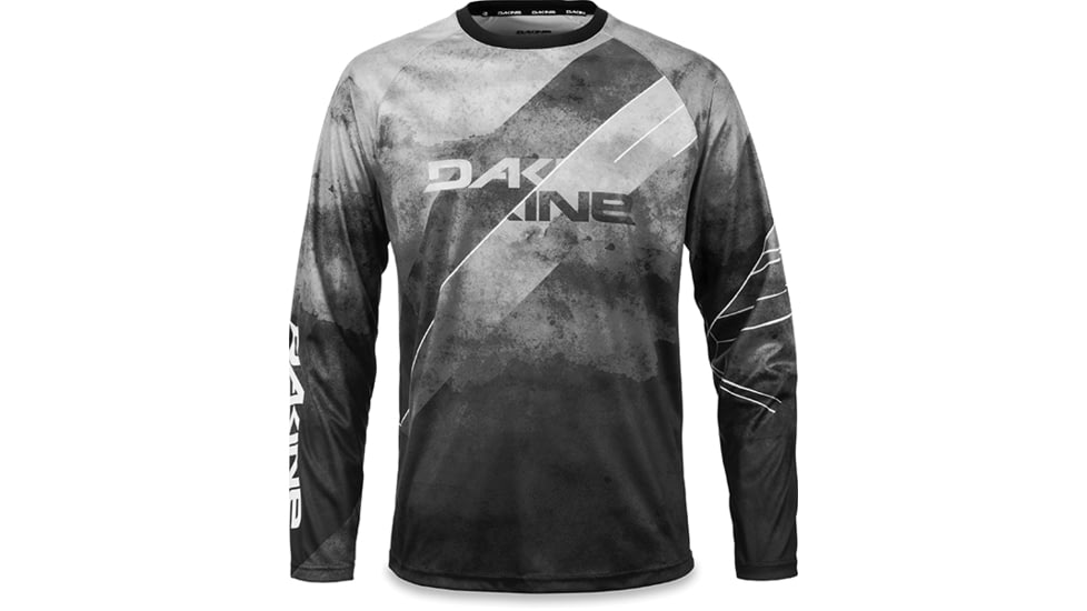 Dakine Thrillium L-S Jersey, BLACK / WHITE, XL, 10001705-LK/IT-XL