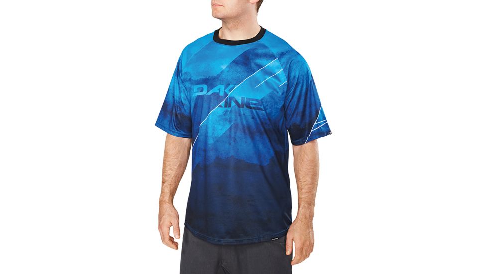 Dakine Thrillium S-S Jersey, MIDNIGHT / BLUE ROCK, M, 10001706-MI/LUEK-M