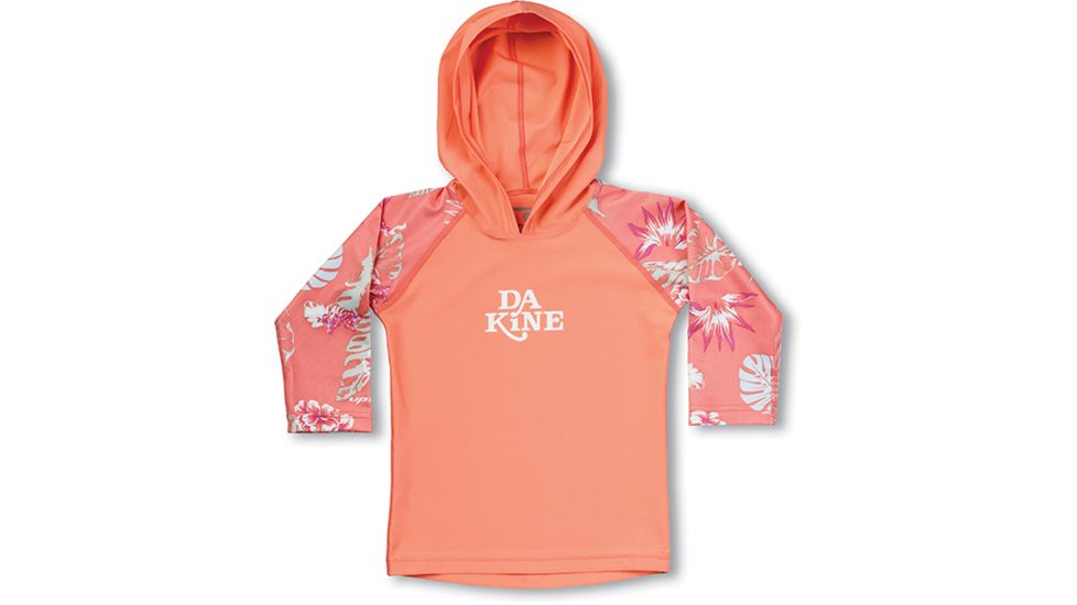 Dakine Toddler Girls Hooded L-S, WAIKIKI, 2T, 10001695-IKIKI-2T
