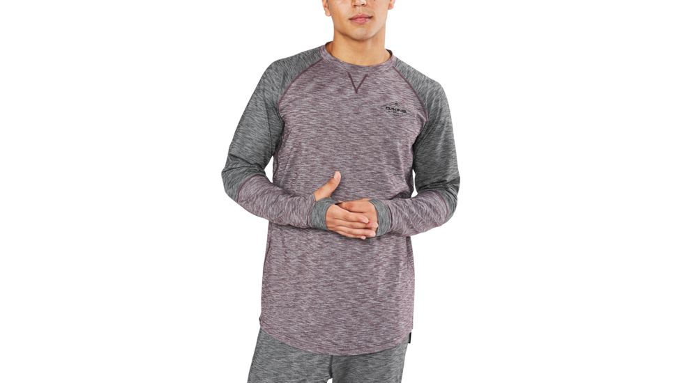 Dakine Union Crew - Mens, Black / Amethyst, Medium, 10000679-BLK/AMETHS-91M-M