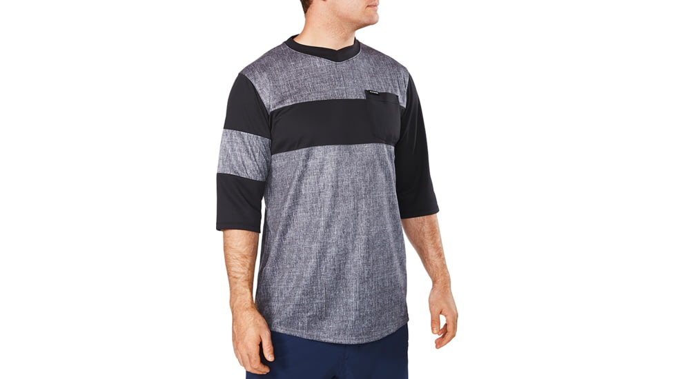 Dakine Vectra 3-4 Jersey, CARBON / BLACK, XXL, 10001707-O/LK-XXL