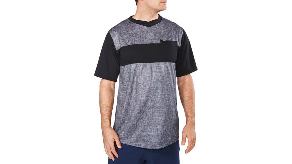 Dakine Vectra S-S Jersey, CARBON / BLACK, XL, 10001708-O/LK-XL