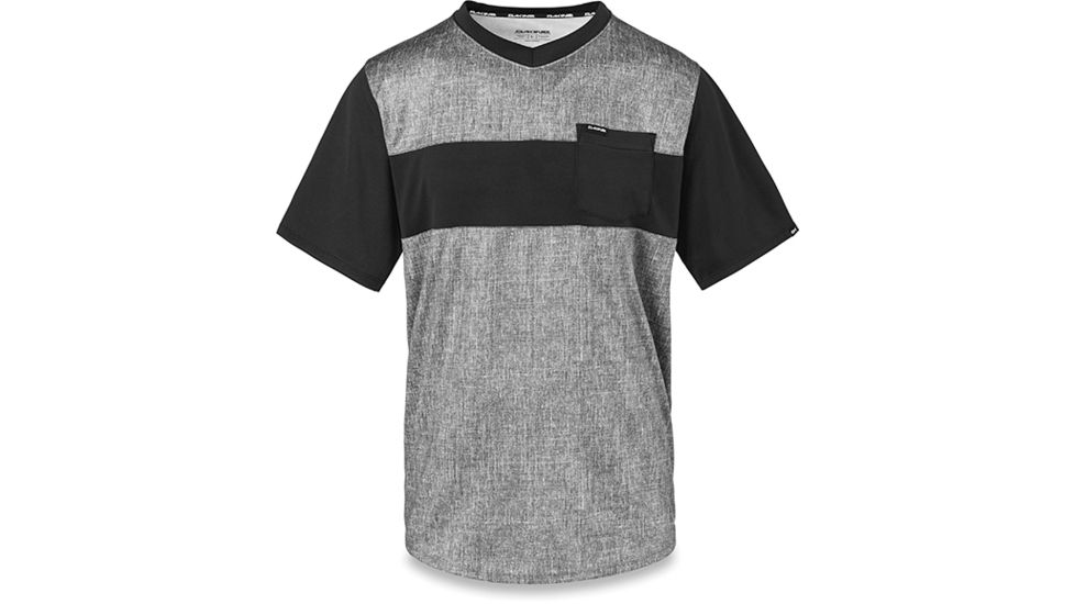 Dakine Vectra S-S Jersey, CARBON / BLACK, XL, 10001708-O/LK-XL