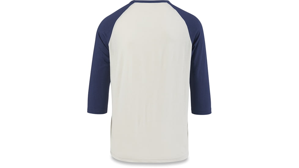 Dakine Walker 3-4 Baseball Tee, WASHED INDIGO, XXL, 10001612-SEIO-XXL