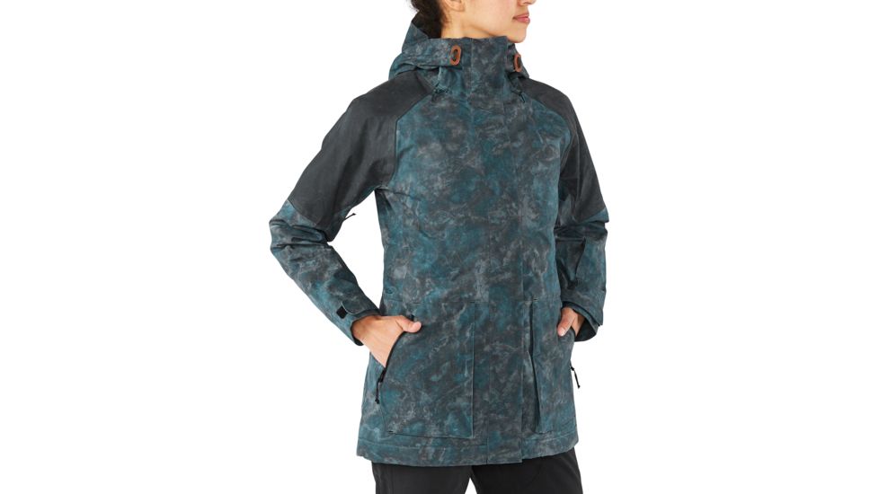 Dakine Weatherby Jacket - Womens, Black / Madison, Extra Small, 10001340-BLK/M-81M-XS