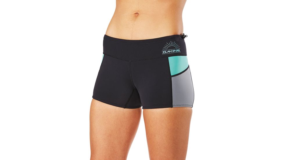 Dakine WomenS 1Mm Neo Boyshort, BLACK, XS, 10001670-LK-XS