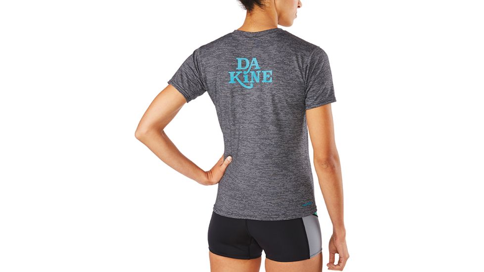 Dakine WomenS Dauntless Loose Fit S-S, BLACK HEATHER, L, 10001673-LKETE-L