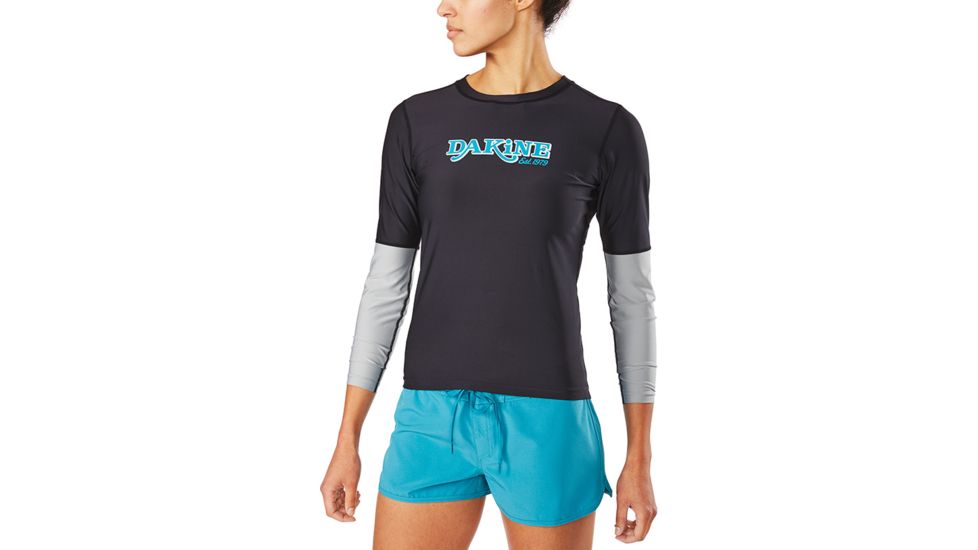 Dakine WomenS Flow Loose Fit L-S, BLACK, XS, 10001675-LK-XS