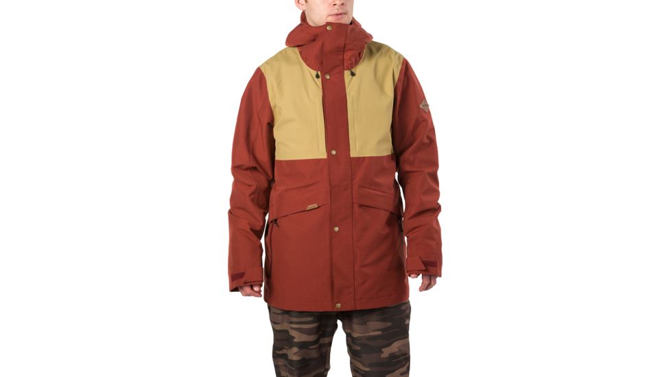 Dakine Wyeast Jacket - Men's, Russet / Fennel, Medium, 10001958-RF-91M-M