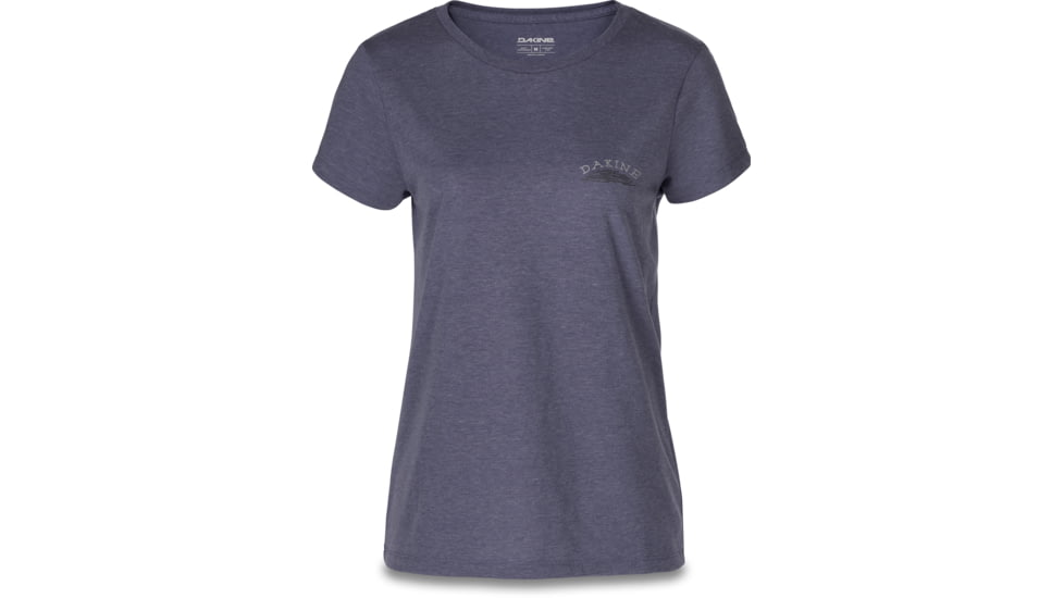 Dakine Zigzag Short Sleeve Tech T-Shirt - Womens, Heather Navy, Extra Small, 10002085-HN-91M-XS