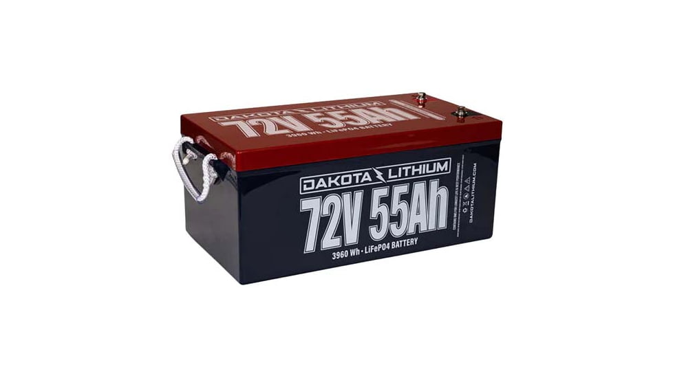 Dakota Lithium 72V 55Ah Deep Cycle Lifepo4 Single Battery, PID72v55Ah