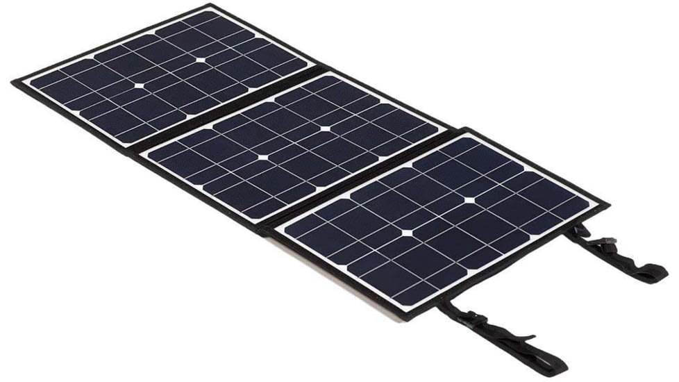 Dakota Lithium Folding Fast Charge 12V 50W Solar Panel, 12v50wfoldingsolarpanel
