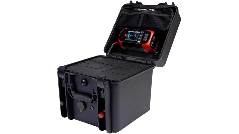 Dakota Lithium Powerbox+ 135 Waterproof Solar Generator w/12V 135Ah 1,000CCA Battery, PIDPOWERBOX135