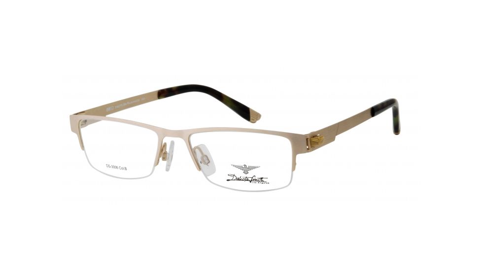 Dakota Smith DS-3006 SEDS 300600 Eyeglass Frames - B - Matte Gold SEDS 3006005335 GO