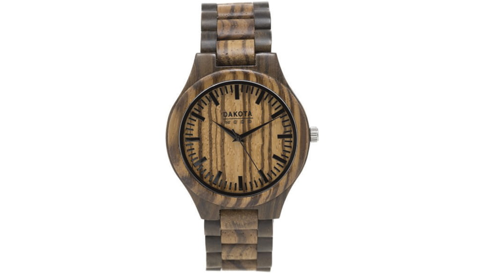 Dakota Watch Zebrawood