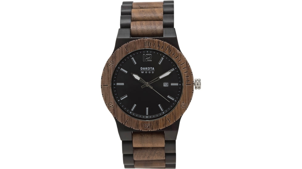 Dakota Wood Watch Blk
