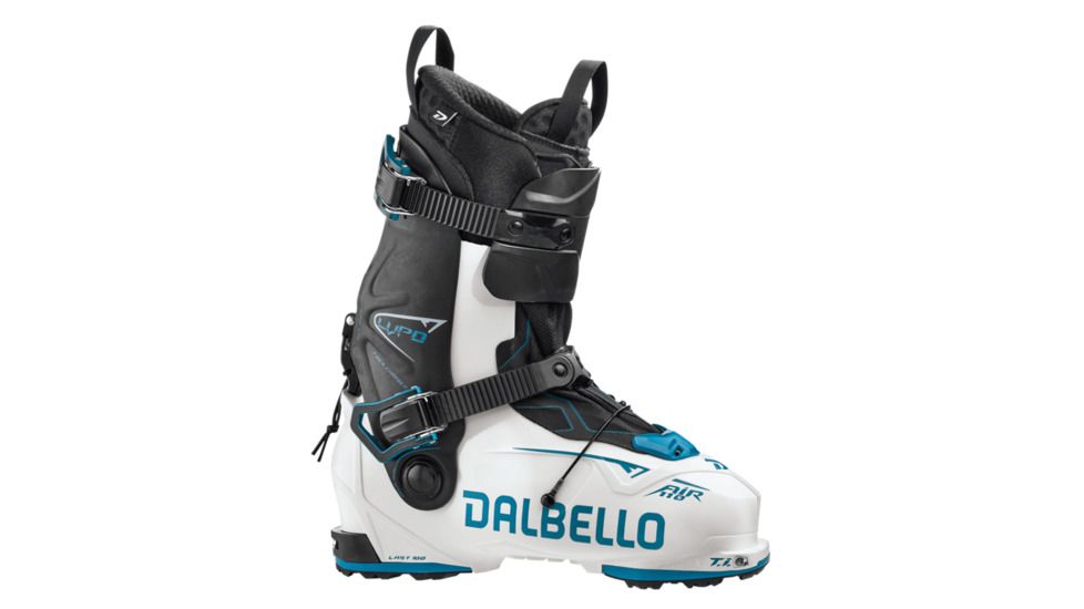 Dalbello Lupo Air 110 Ski Boots, White/Petrol, 235 D1907003.00.235