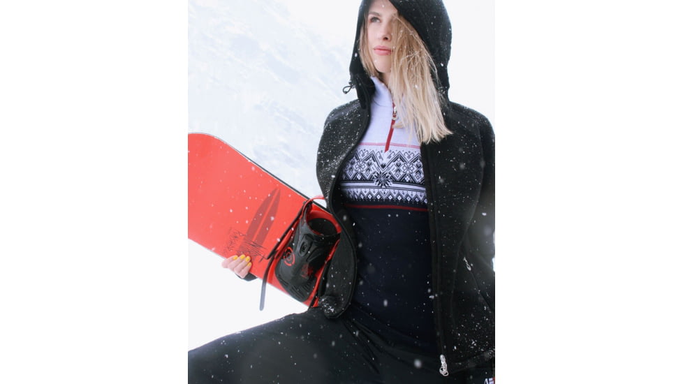 Dale of Norway Rondane Sweater - Womens, Navy/White/Rasberry, Medium, 92681-C-M