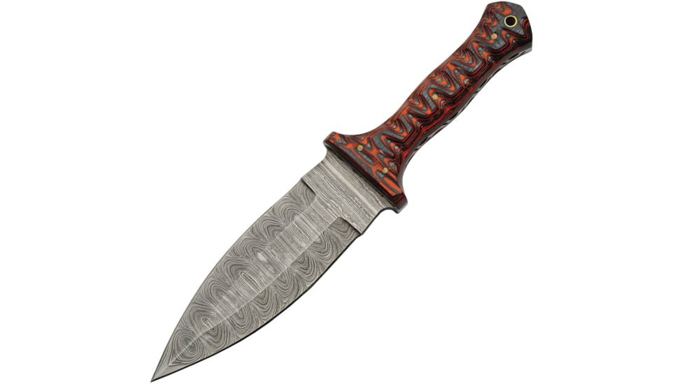 Damascus 10.5 Red Spear Bld Ws