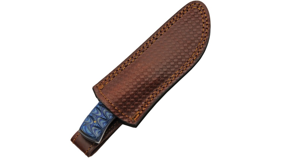 Damascus Blue Lake Ripple Hunter