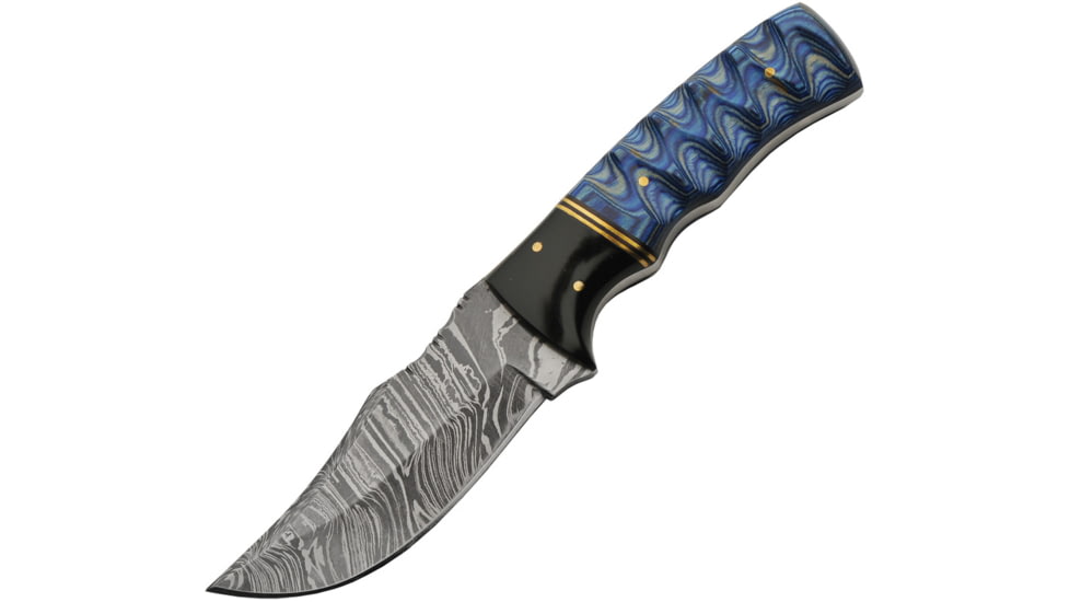 Damascus Blue Lake Ripple Hunter