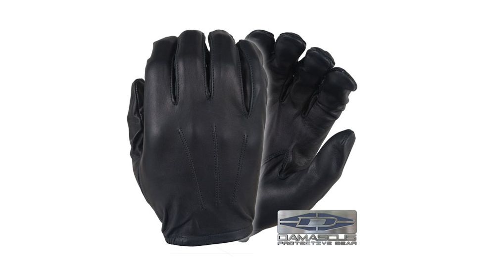 Damascus Protective Gear DX80 UltraThin Elite - Premium thin unlined leather, Small, Black, Black, Small DX80SM