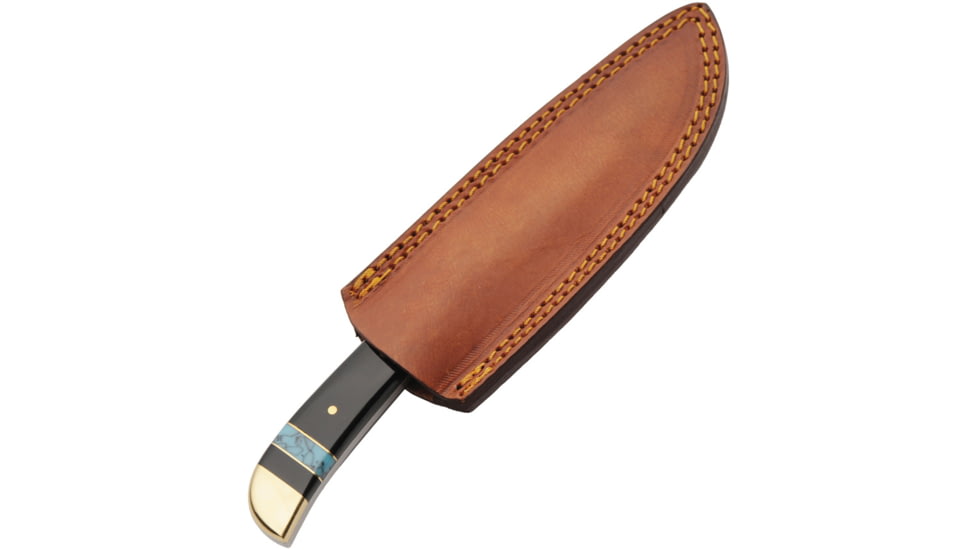 Damascus Fixed Blade Turquiose, DM1428