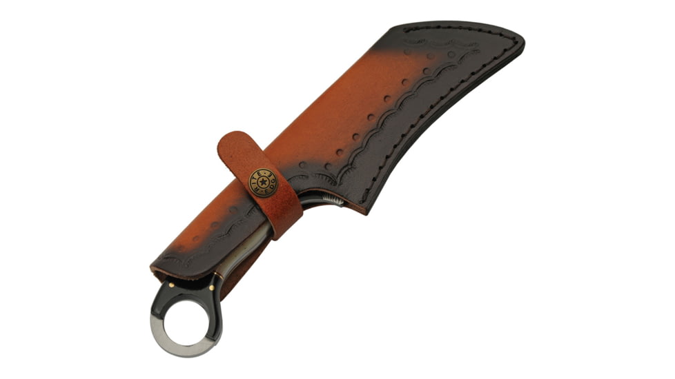 Damascus Karambit Horn/Bone